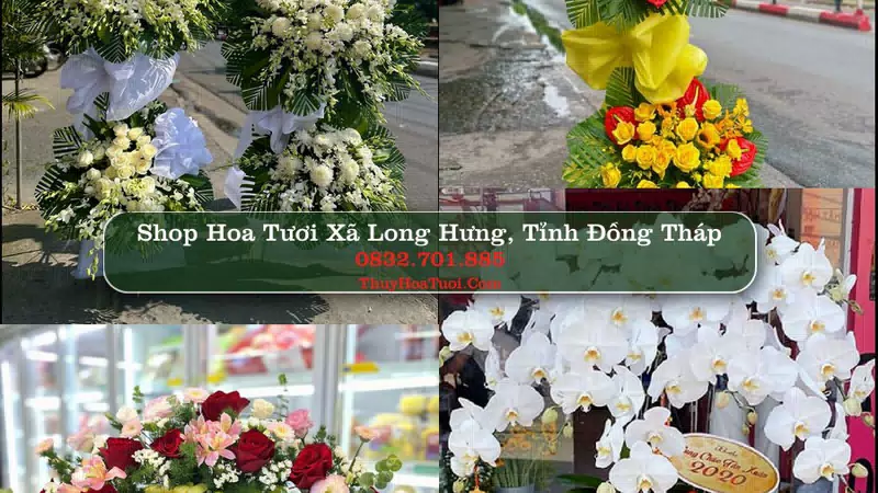 Shop Hoa Tươi Xã Long Hưng - Tỉnh Đồng Tháp