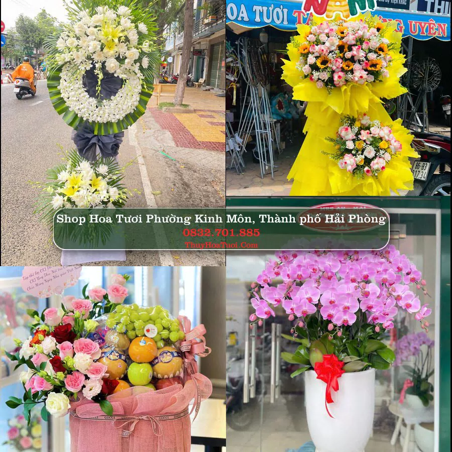 Shop hoa tươi Phường Kinh Môn, Thành phố Hải Phòng - ThuyHoaTuoi.Com giao hoa tận nơi