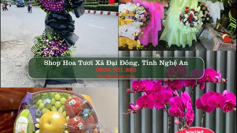 Shop Hoa Tươi Xã Đại Đồng - Tỉnh Nghệ An