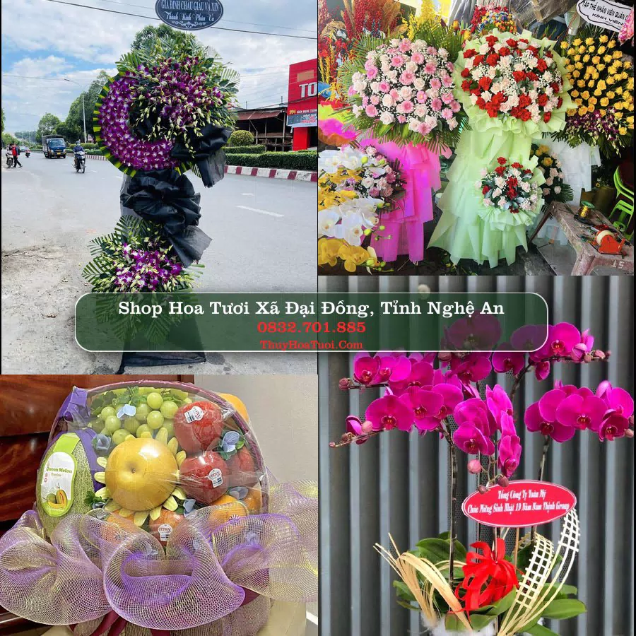 Shop Hoa Tươi Xã Đại Đồng - Tỉnh Nghệ An