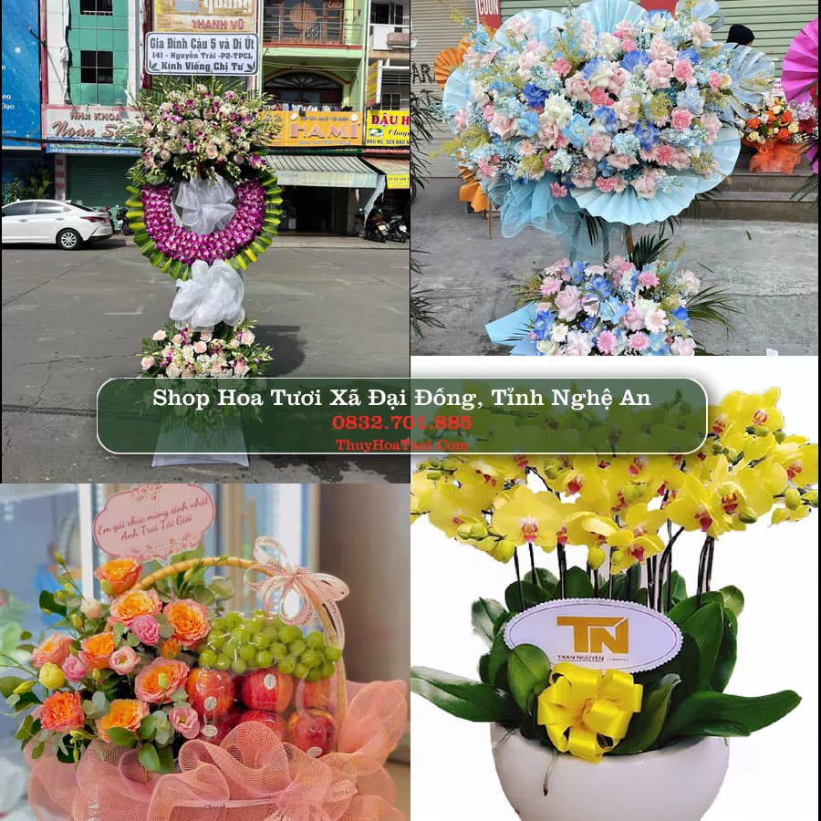 Shop hoa tươi Xã Đại Đồng, Tỉnh Nghệ An - ThuyHoaTuoi.Com giao hoa tận nơi