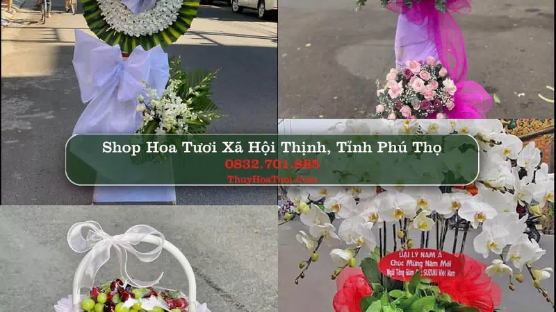 Shop Hoa Tươi Xã Hội Thịnh - Tỉnh Phú Thọ