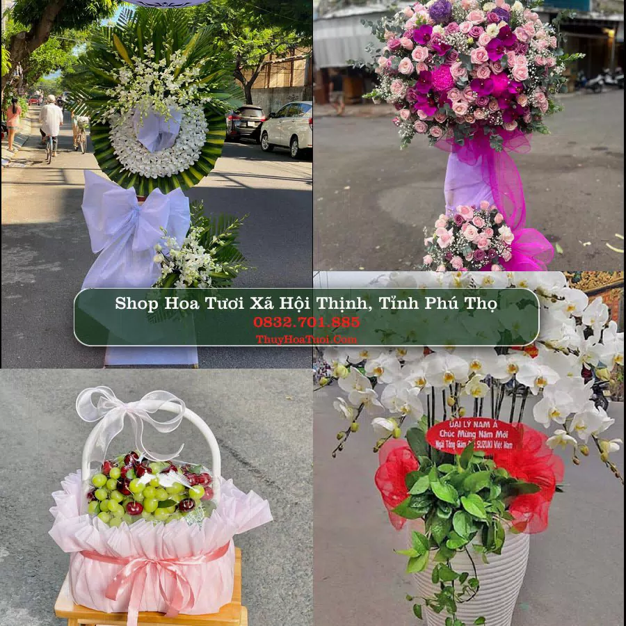 Shop Hoa Tươi Xã Hội Thịnh - Tỉnh Phú Thọ