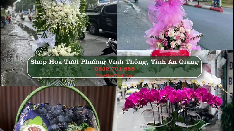 Shop Hoa Tươi Phường Vĩnh Thông - Tỉnh An Giang