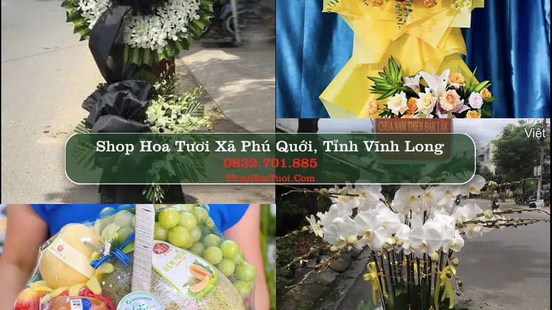 Shop Hoa Tươi Xã Phú Quới - Tỉnh Vĩnh Long