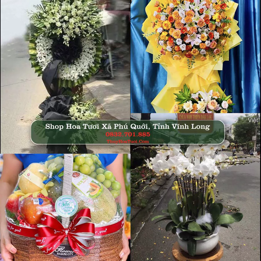 Shop Hoa Tươi Xã Phú Quới - Tỉnh Vĩnh Long