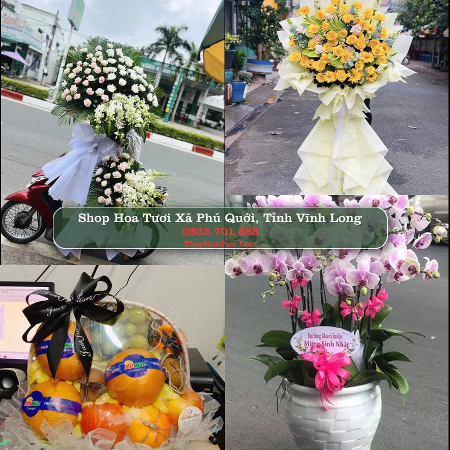 Shop hoa tươi Xã Phú Quới, Tỉnh Vĩnh Long - ThuyHoaTuoi.Com giao hoa tận nơi