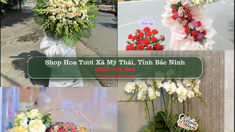 Shop Hoa Tươi Xã Mỹ Thái - Tỉnh Bắc Ninh