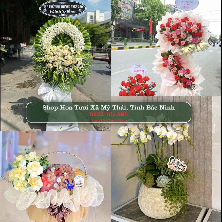 Shop Hoa Tươi Xã Mỹ Thái - Tỉnh Bắc Ninh