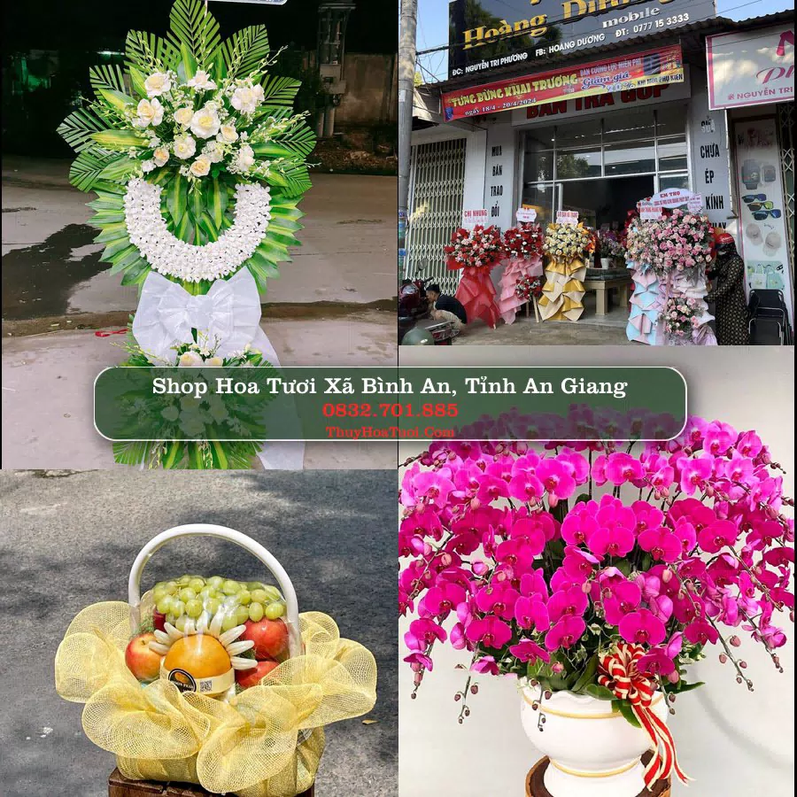 Shop Hoa Tươi Xã Bình An - Tỉnh An Giang