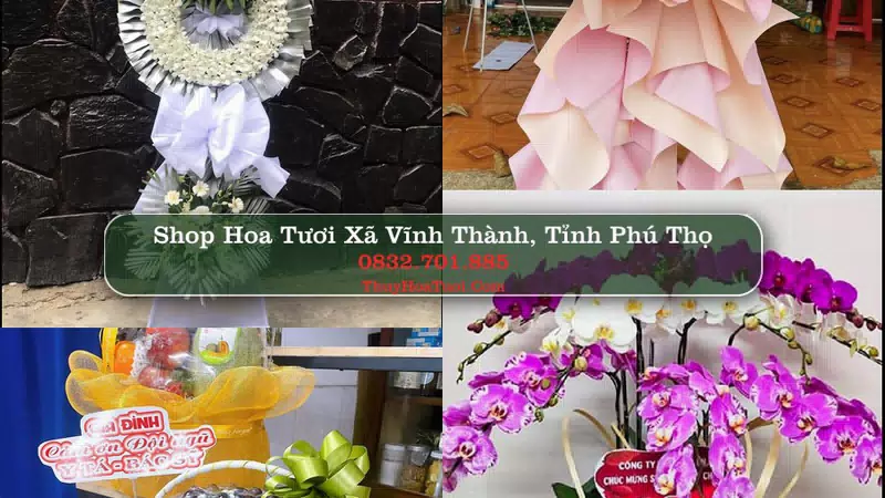 Shop Hoa Tươi Xã Vĩnh Thành - Tỉnh Phú Thọ