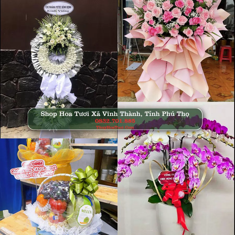 Shop Hoa Tươi Xã Vĩnh Thành - Tỉnh Phú Thọ