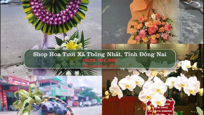 Shop Hoa Tươi Xã Thống Nhất - Tỉnh Đồng Nai