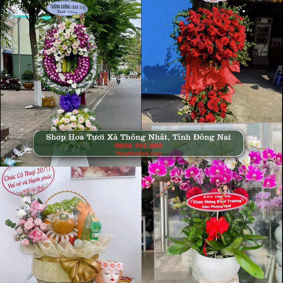 Shop hoa tươi Xã Thống Nhất, Tỉnh Đồng Nai - ThuyHoaTuoi.Com giao hoa tận nơi