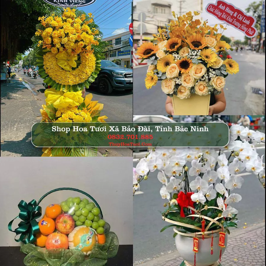 Shop Hoa Tươi Xã Bảo Đài - Tỉnh Bắc Ninh