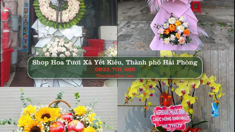 Shop Hoa Tươi Xã Yết Kiêu - Thành phố Hải Phòng