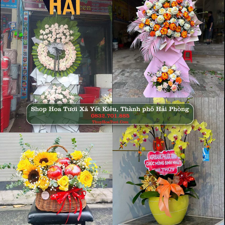 Shop Hoa Tươi Xã Yết Kiêu - Thành phố Hải Phòng