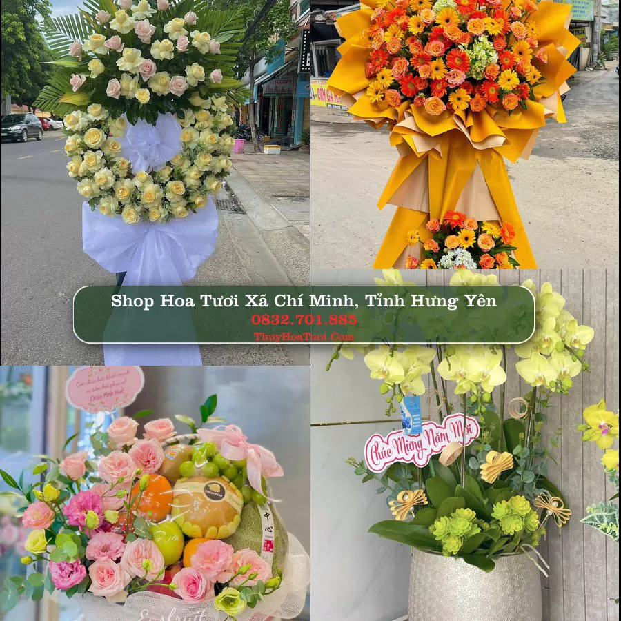 Shop Hoa Tươi Xã Chí Minh - Tỉnh Hưng Yên