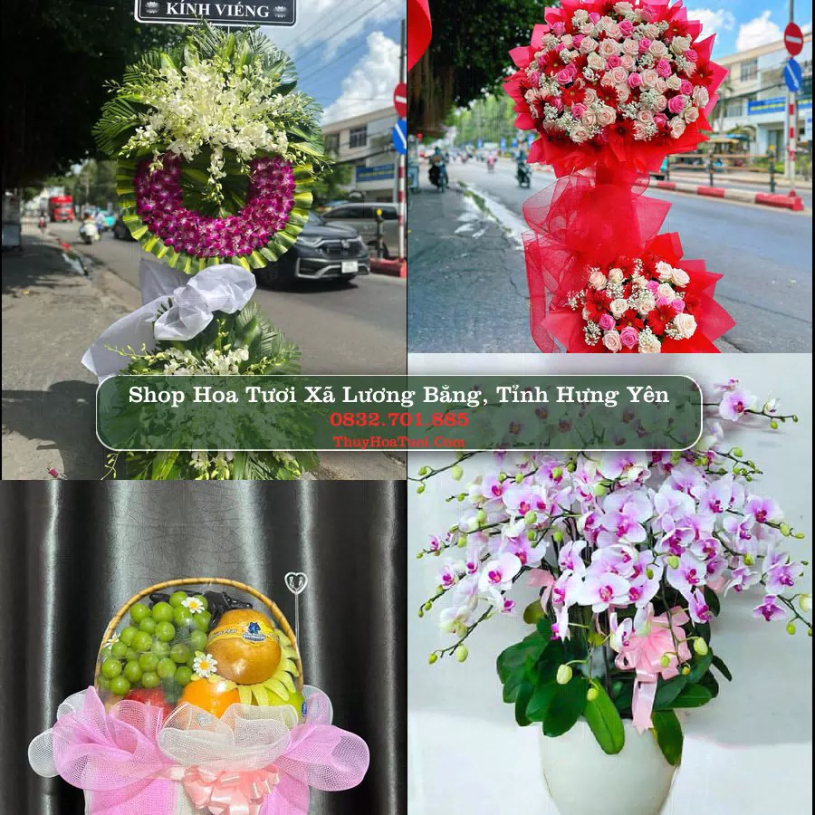 Shop hoa tươi Xã Lương Bằng, Tỉnh Hưng Yên - ThuyHoaTuoi.Com giao hoa tận nơi