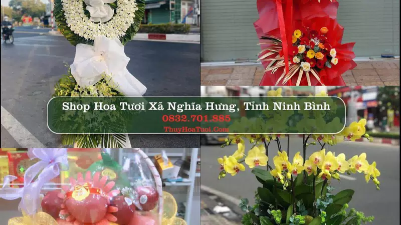 Shop Hoa Tươi Xã Nghĩa Hưng - Tỉnh Ninh Bình
