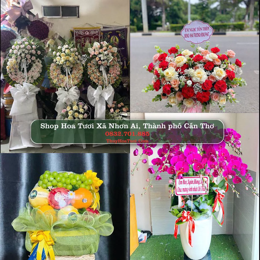 Shop Hoa Tươi Xã Nhơn Ái - Thành phố Cần Thơ