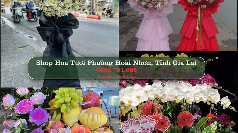 Shop Hoa Tươi Phường Hoài Nhơn - Tỉnh Gia Lai