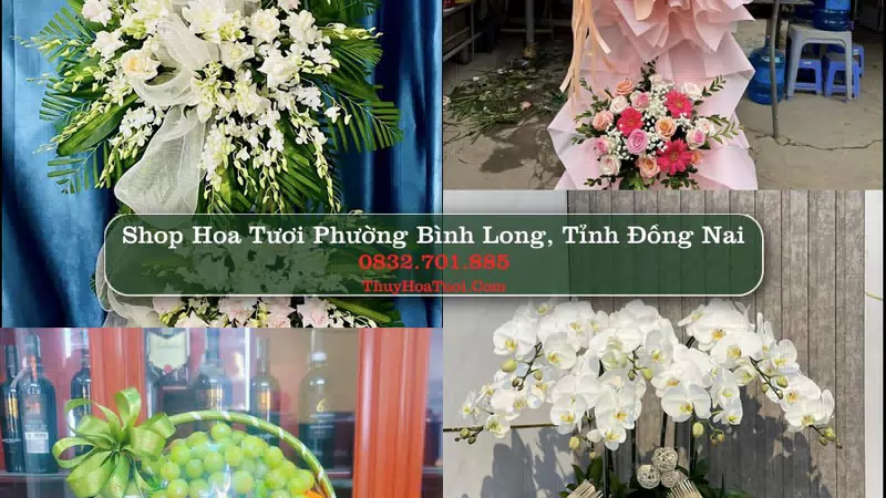 Shop Hoa Tươi Phường Bình Long - Tỉnh Đồng Nai