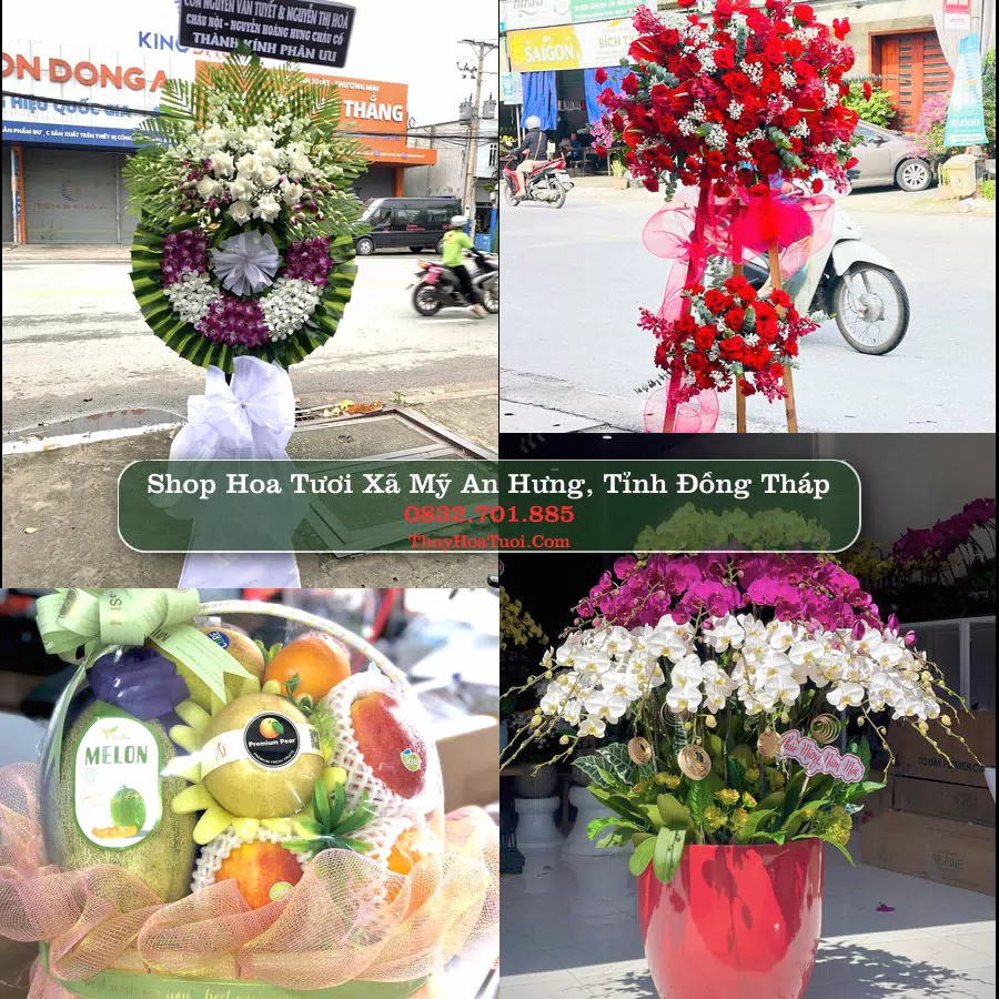 Shop hoa tươi Xã Mỹ An Hưng, Tỉnh Đồng Tháp - ThuyHoaTuoi.Com giao hoa tận nơi