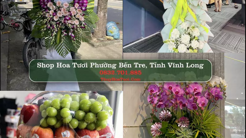 Shop Hoa Tươi Phường Bến Tre - Tỉnh Vĩnh Long