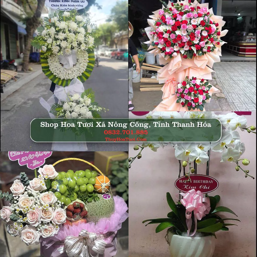 Shop hoa tươi Xã Nông Cống, Tỉnh Thanh Hóa - ThuyHoaTuoi.Com giao hoa tận nơi