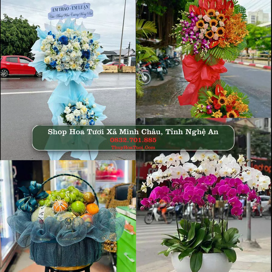 Shop Hoa Tươi Xã Minh Châu - Tỉnh Nghệ An