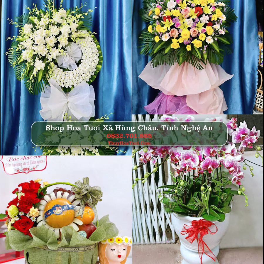 Shop hoa tươi Xã Hùng Châu, Tỉnh Nghệ An - ThuyHoaTuoi.Com giao hoa tận nơi