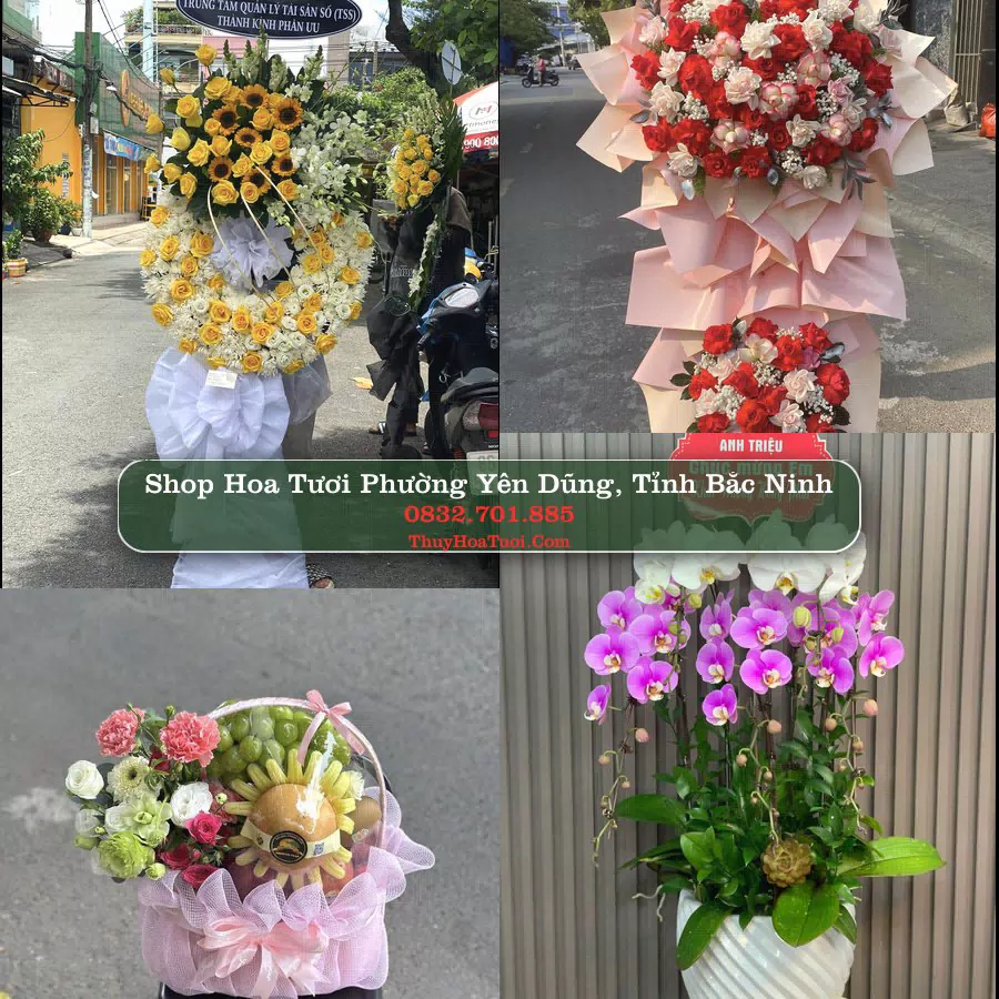 Shop Hoa Tươi Phường Yên Dũng - Tỉnh Bắc Ninh