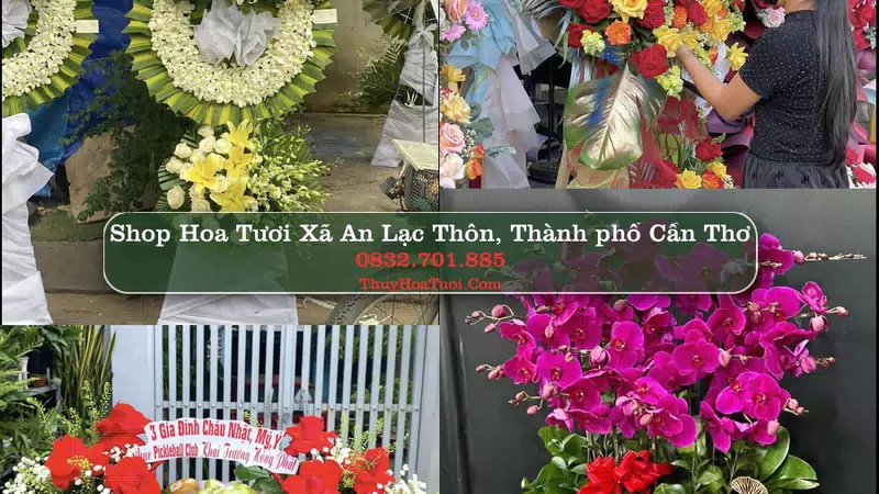 Shop Hoa Tươi Xã An Lạc Thôn - Thành phố Cần Thơ