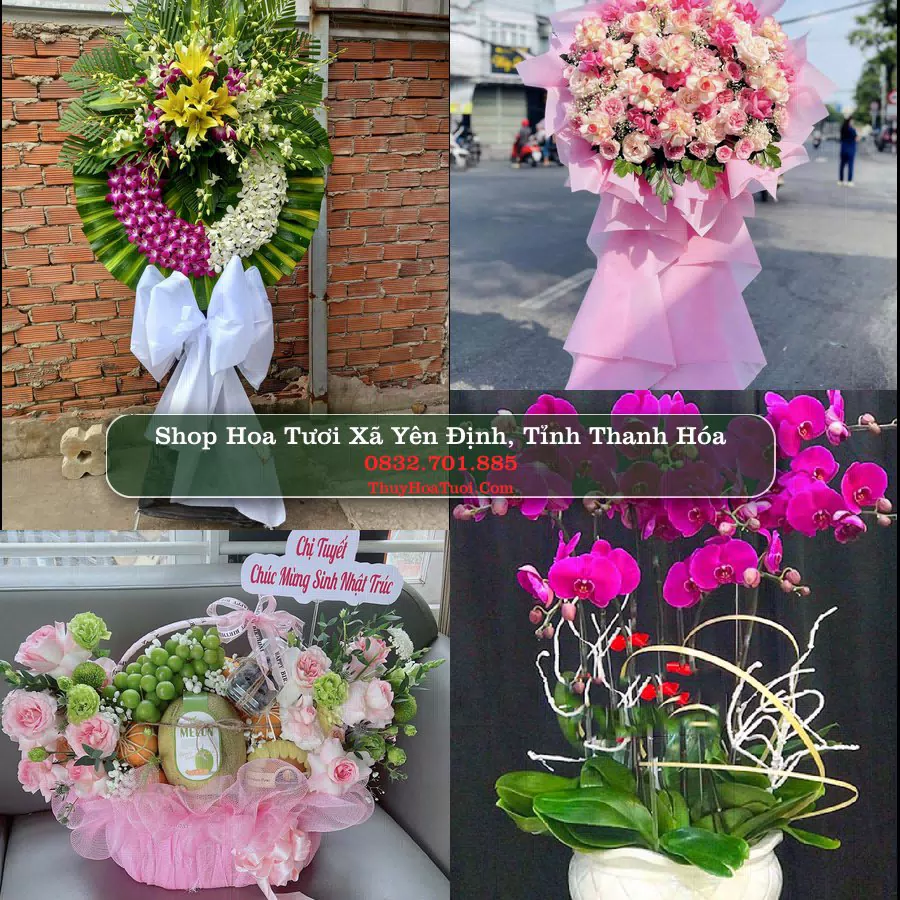 Shop hoa tươi Xã Yên Định, Tỉnh Thanh Hóa - ThuyHoaTuoi.Com giao hoa tận nơi