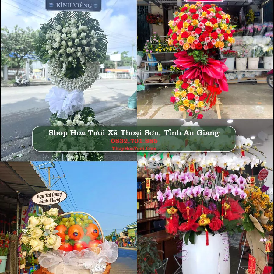 Shop Hoa Tươi Xã Thoại Sơn - Tỉnh An Giang