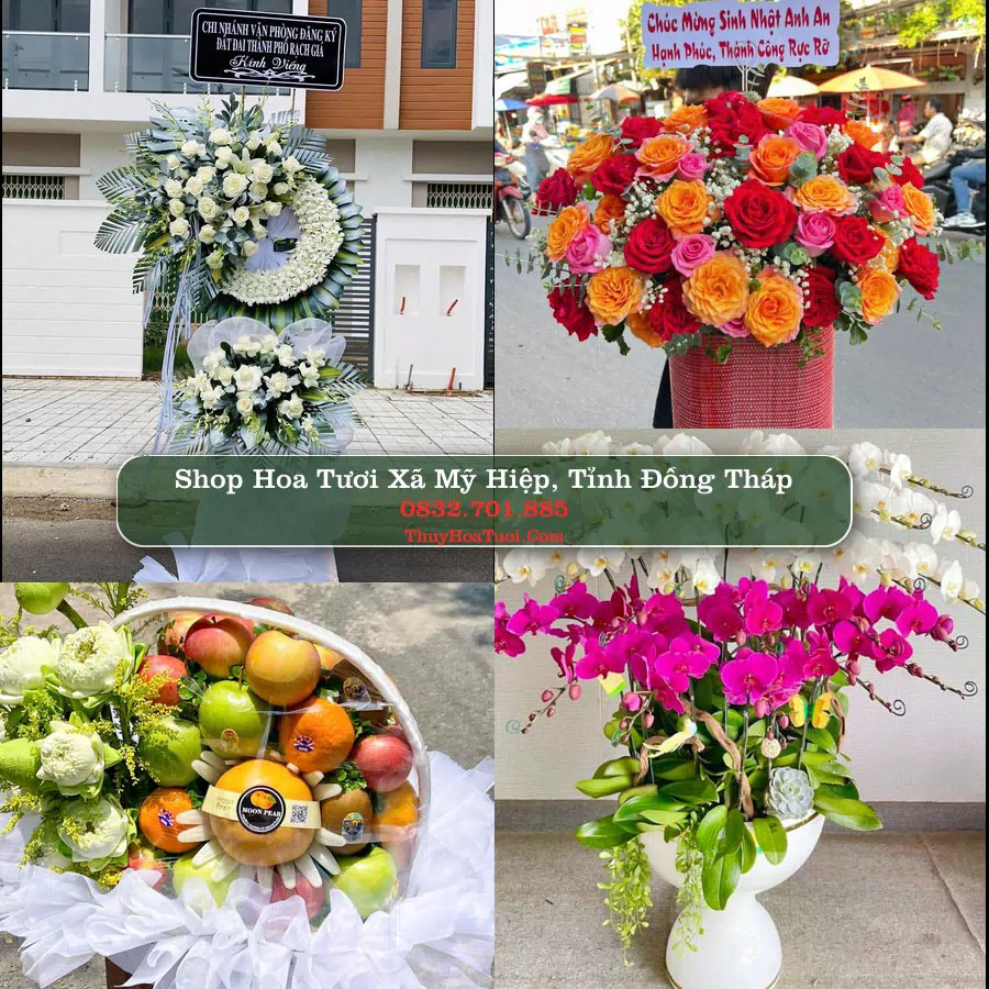 Shop Hoa Tươi Xã Mỹ Hiệp - Tỉnh Đồng Tháp
