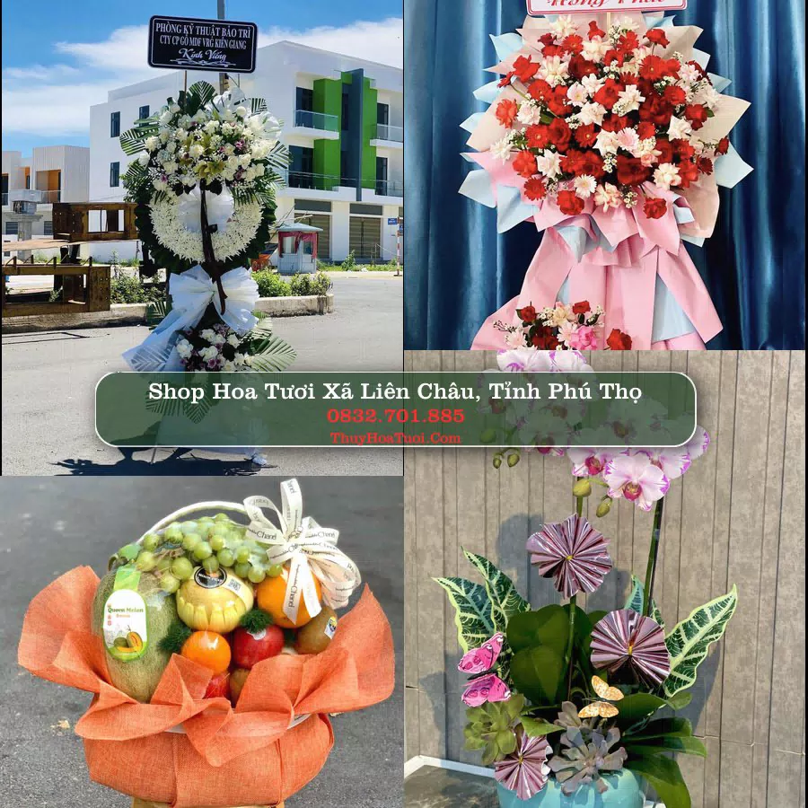 Shop Hoa Tươi Xã Liên Châu - Tỉnh Phú Thọ