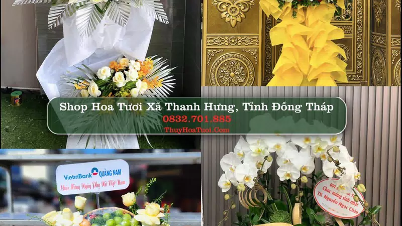 Shop Hoa Tươi Xã Thanh Hưng - Tỉnh Đồng Tháp