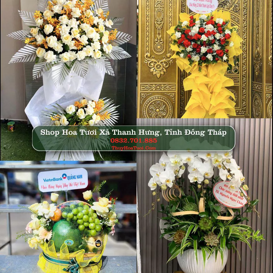 Shop Hoa Tươi Xã Thanh Hưng - Tỉnh Đồng Tháp