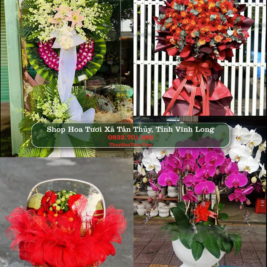 Shop Hoa Tươi Xã Tân Thủy - Tỉnh Vĩnh Long
