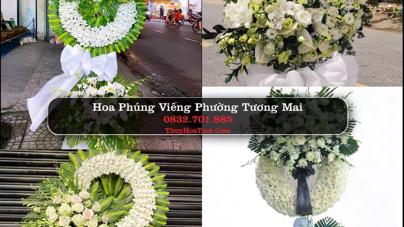 Đặt Hoa Đám Tang tại Phường Tương Mai, Hà Nội