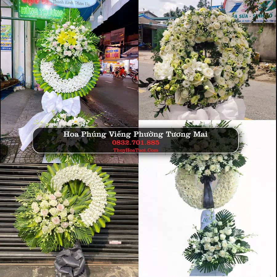 Đặt Hoa Đám Tang tại Phường Tương Mai, Hà Nội