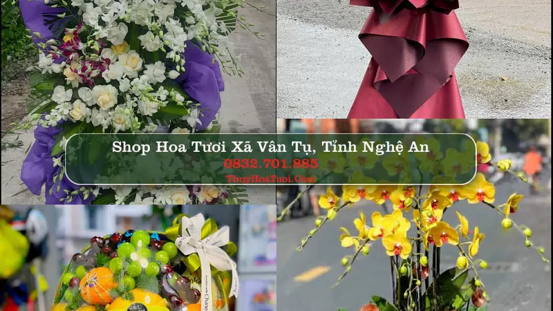 Shop Hoa Tươi Xã Vân Tụ - Tỉnh Nghệ An