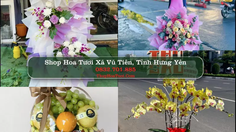 Shop Hoa Tươi Xã Vũ Tiên - Tỉnh Hưng Yên