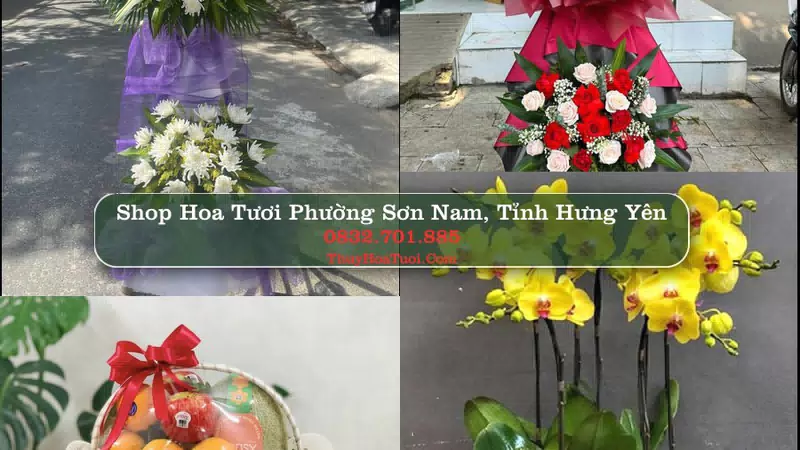 Shop Hoa Tươi Phường Sơn Nam - Tỉnh Hưng Yên