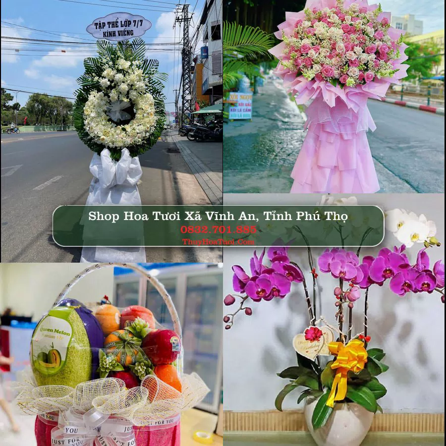 Shop Hoa Tươi Xã Vĩnh An - Tỉnh Phú Thọ