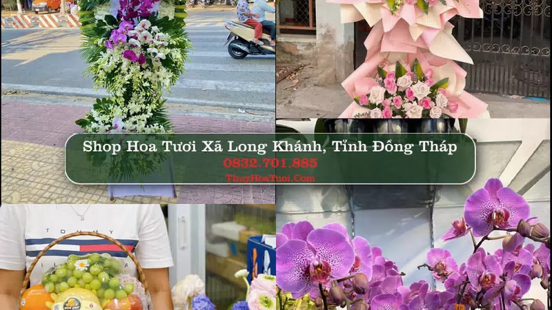 Shop Hoa Tươi Xã Long Khánh - Tỉnh Đồng Tháp