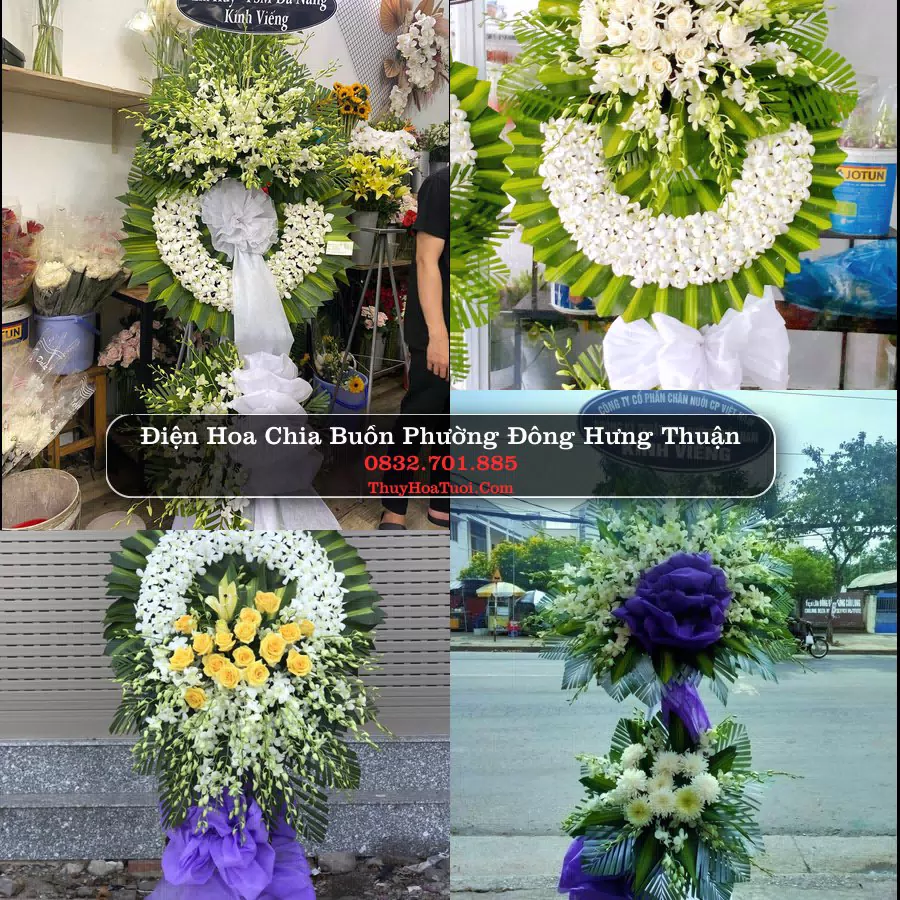 Kệ hoa tang lễ giao tại Phường Đông Hưng Thuận, TP.HCM