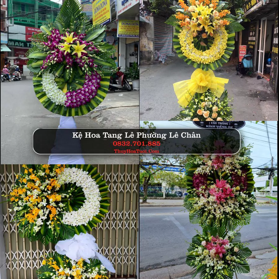 Kệ hoa tang lễ giao tại Phường Lê Chân, Hải Phòng